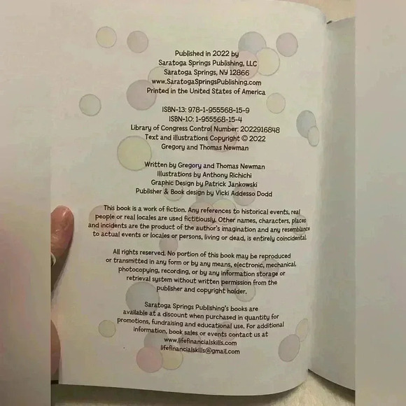 The Gumball Effect Hardcover Book. This is a children’s book - Picture 2 of 3